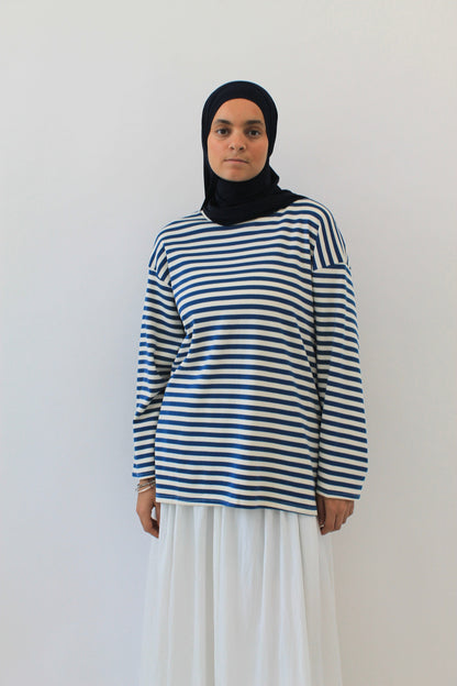T-Shirt Marinière Moka