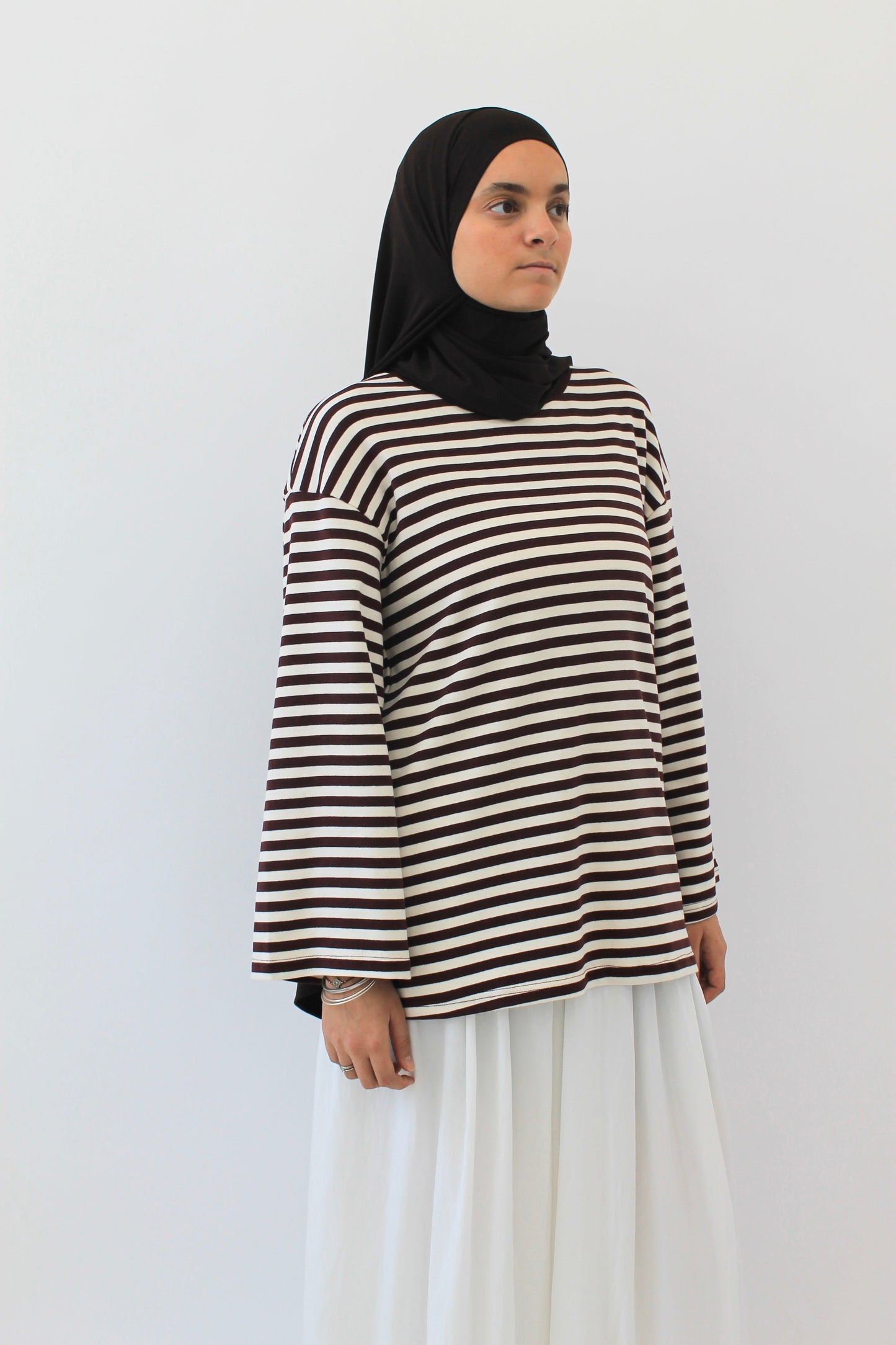 T-Shirt Marinière Moka