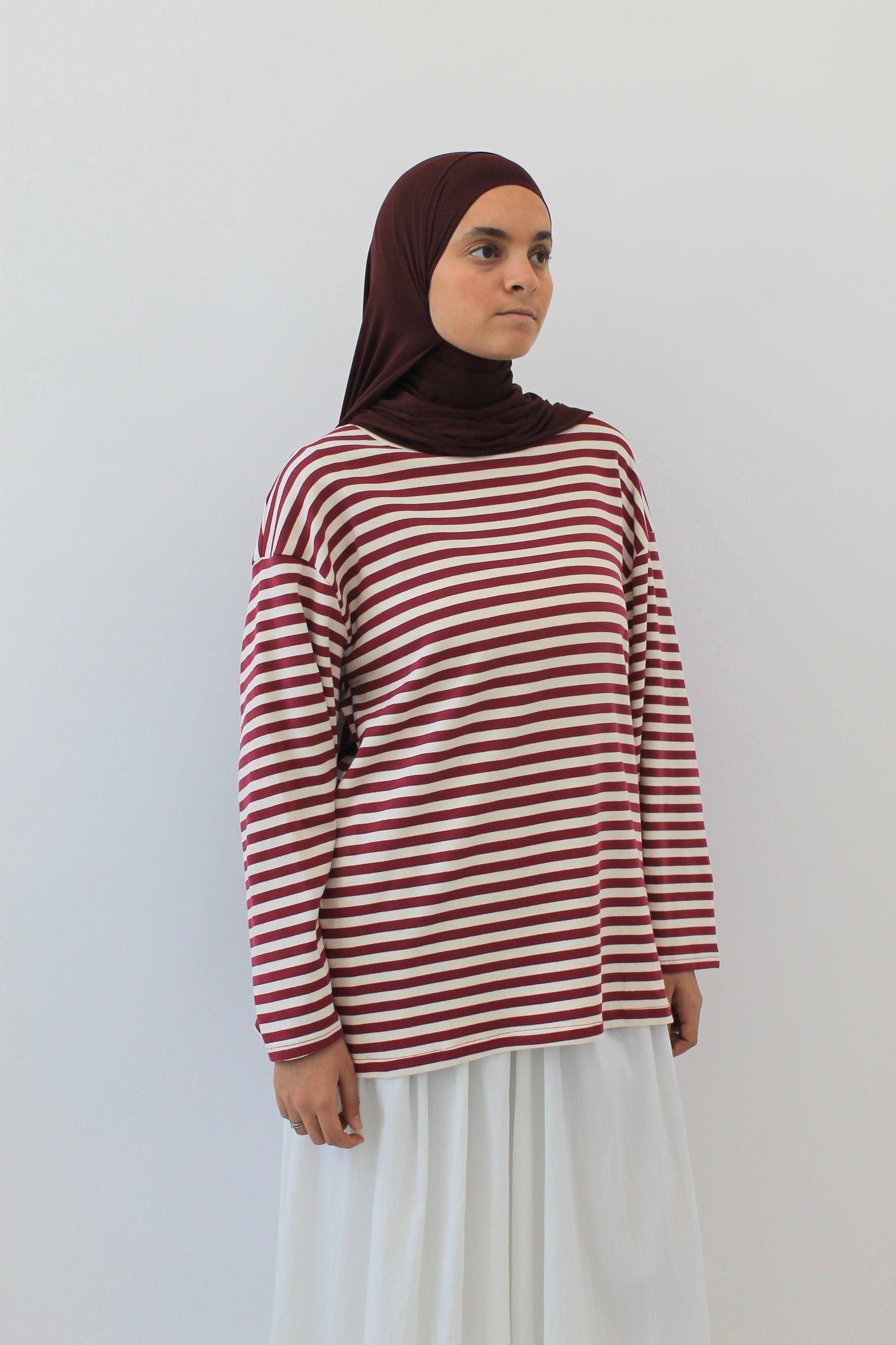 T-Shirt Marinière Rouge